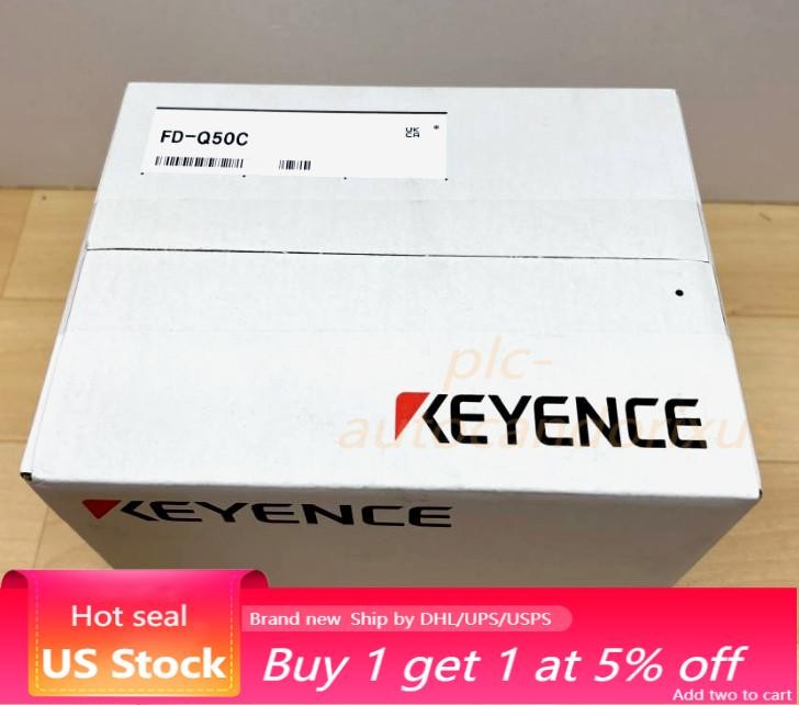 Keyence FD-Q50C Flow Meter Clamp-on Flow Sensor Ultrasonic FDQ50C New In Box