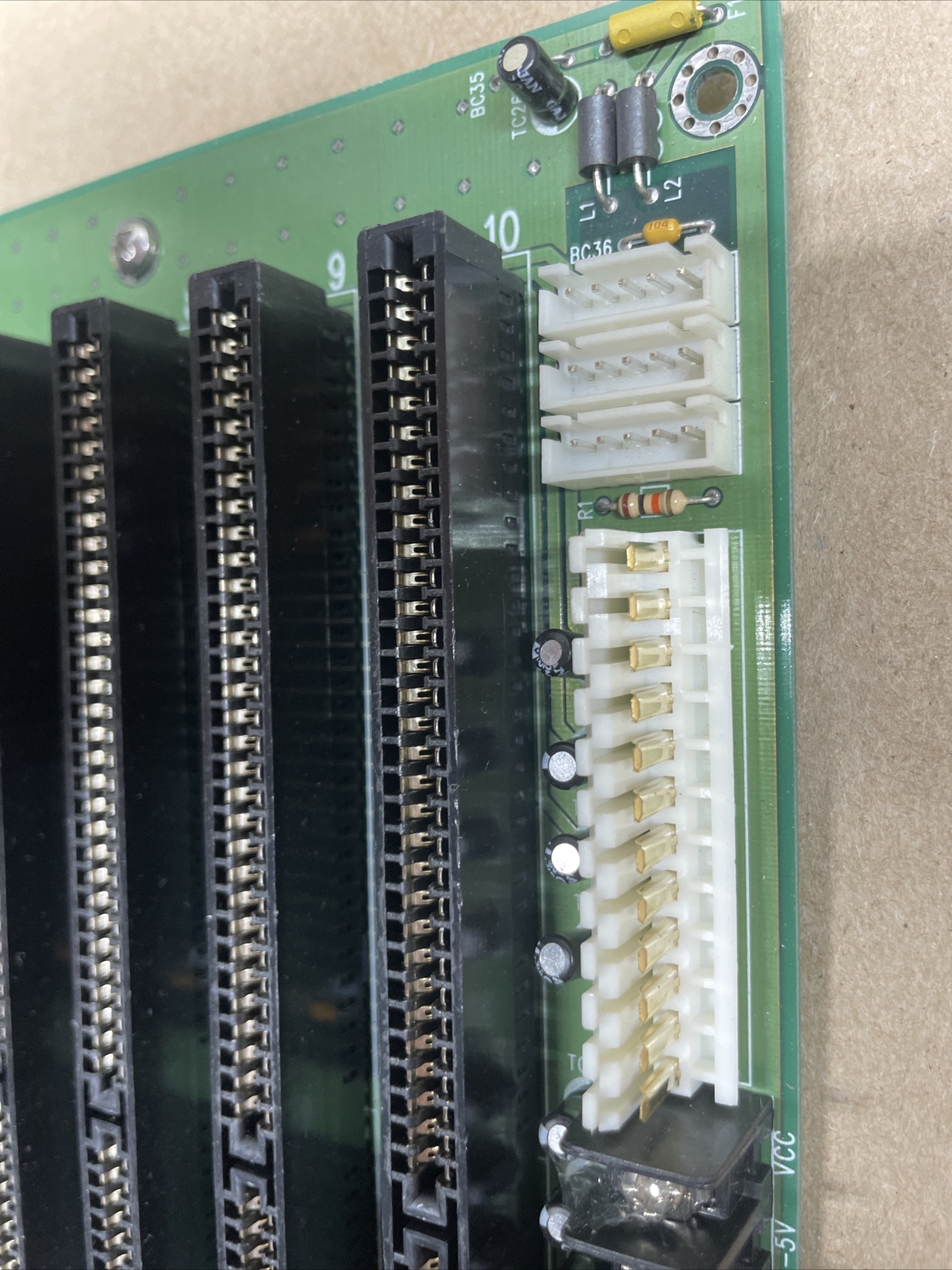 ASTEC AP-SL10 PLC 10-Slot Backplace_GOOD TAKE-OUT_WARRANTY_FAST SHIPPING!