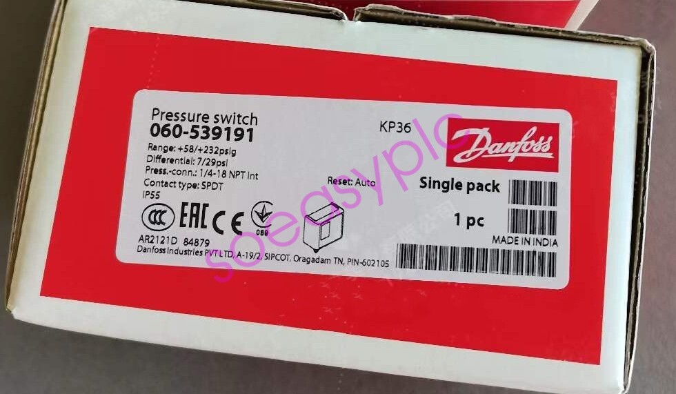 New Danfoss KP36 060-539191 Pressure switch Fast Shipping Free Shipping