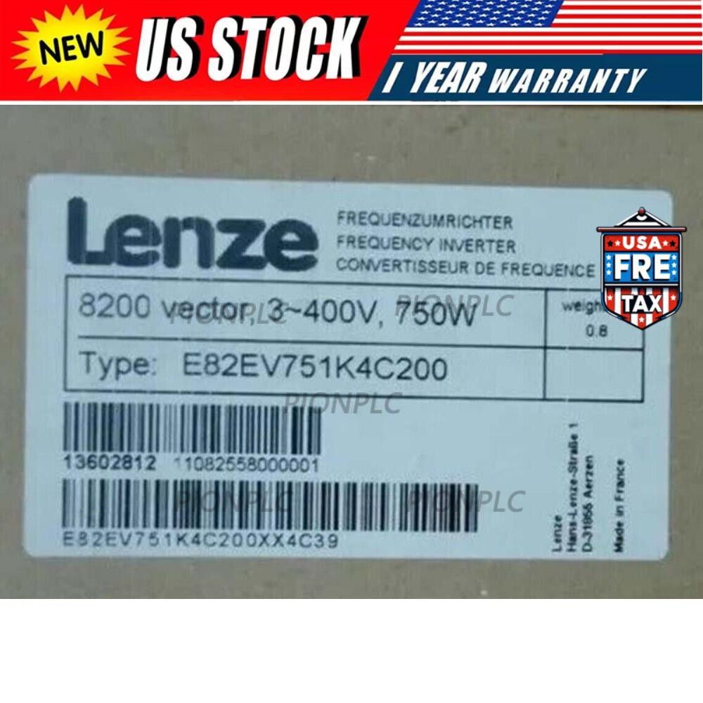 E82EV751K4C200 NEW LENZE E82EV751_4C200 Inverter 8200 Vector 0.75kW