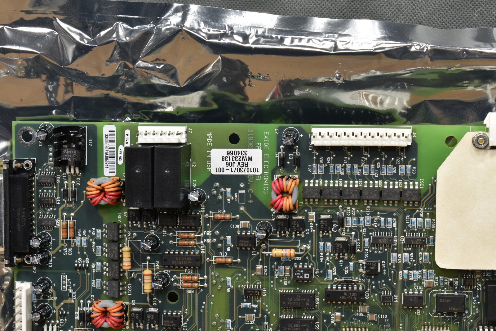 Exide Electronics 101073071-001, Front Panel Circuit Board Rev J06, 118302849