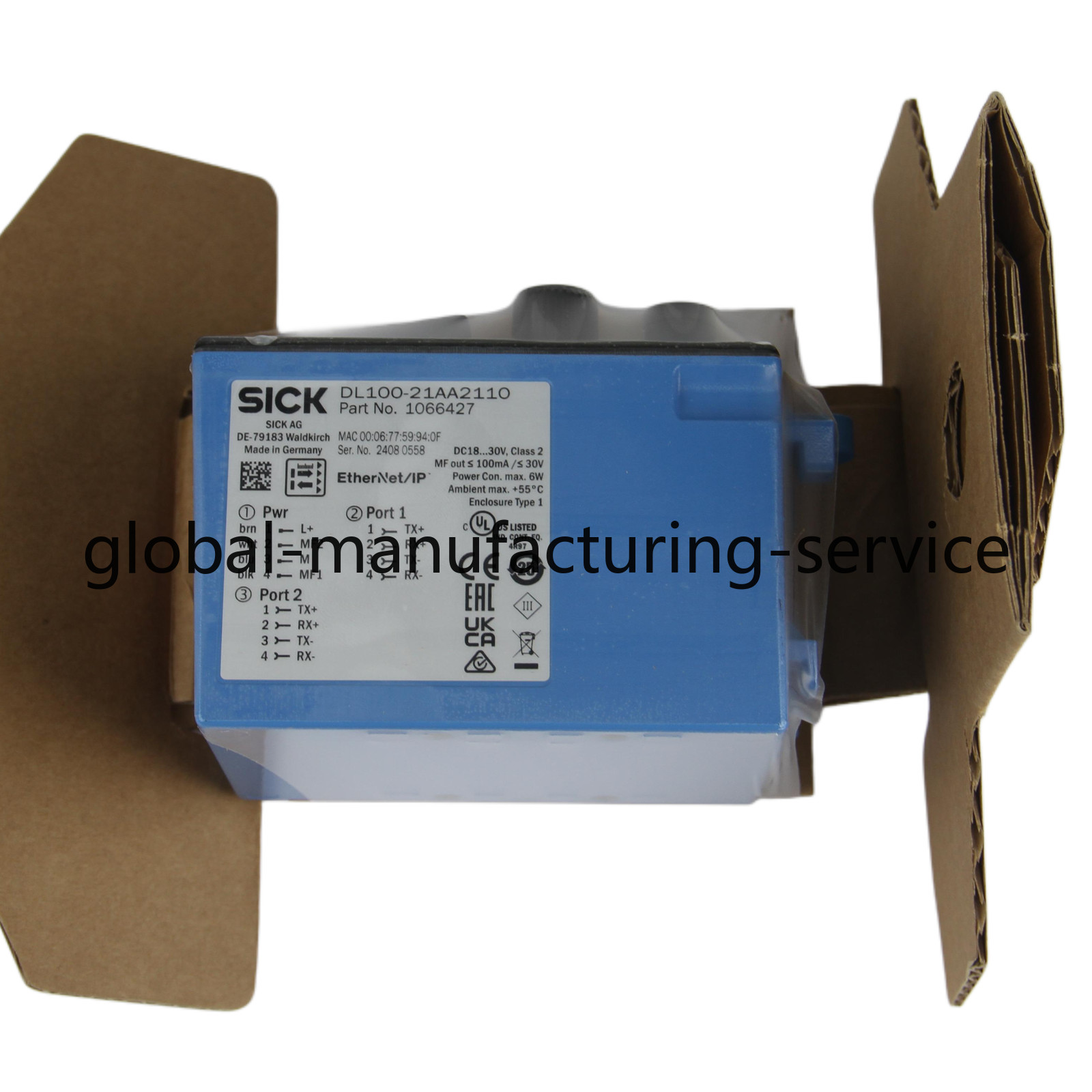New Genuine SICK DL100-21AA2110 1066427 Laser Distance Measuring Sensor