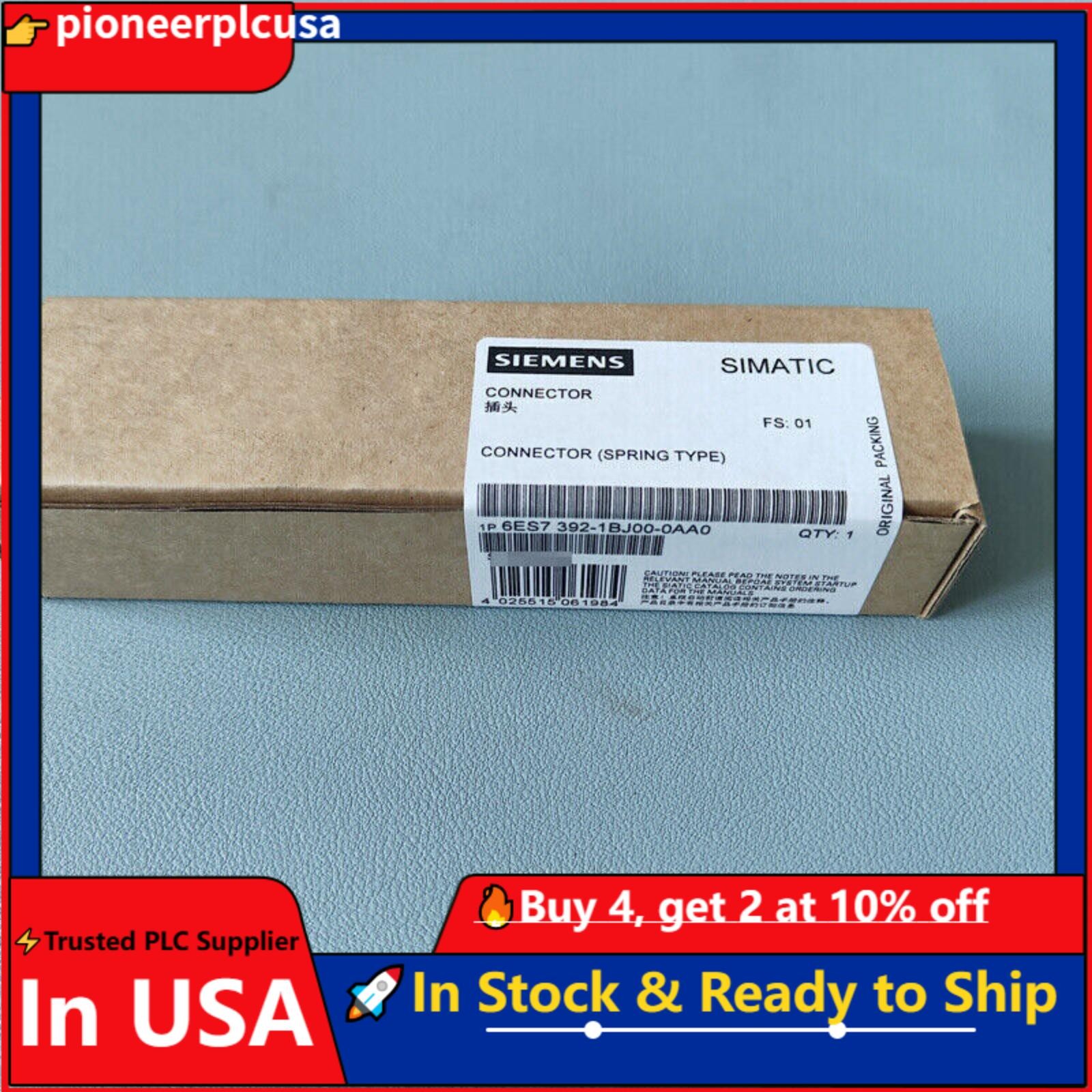 NewSiemens 6ES7 392-1BJ00-0AA0 6ES7392-1BJ00-0AA0 SIMATIC S7-300 Front connector