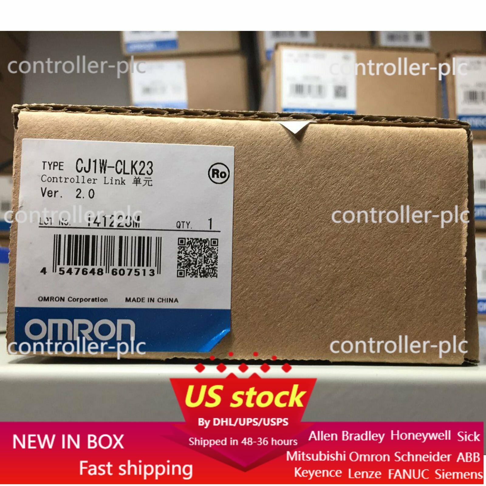 1PCS New Omron CJ1W-CLK23 Controller Module Link Unit Fast Shipping US Free TAX