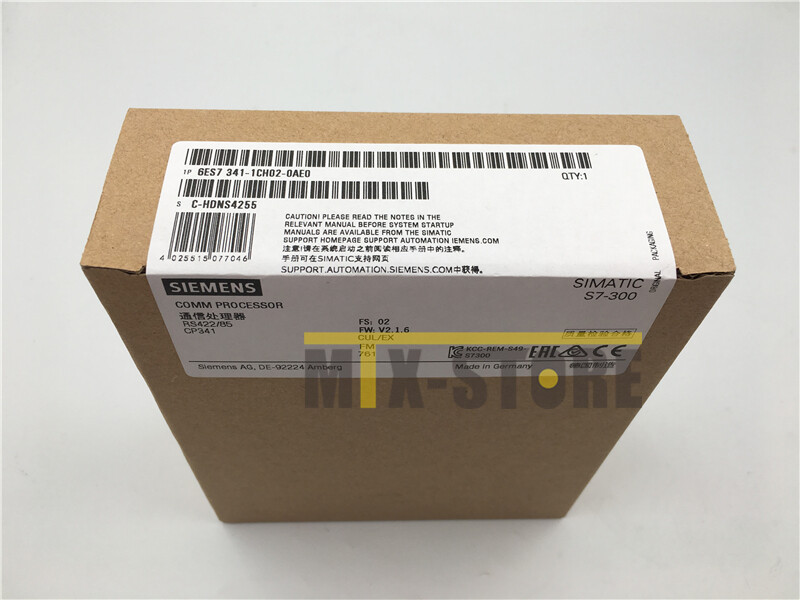 1PCS Unopened Brand New Siemens CP341 6ES7 341-1CH02-0AE0 6ES7341-1CH02-0AE0