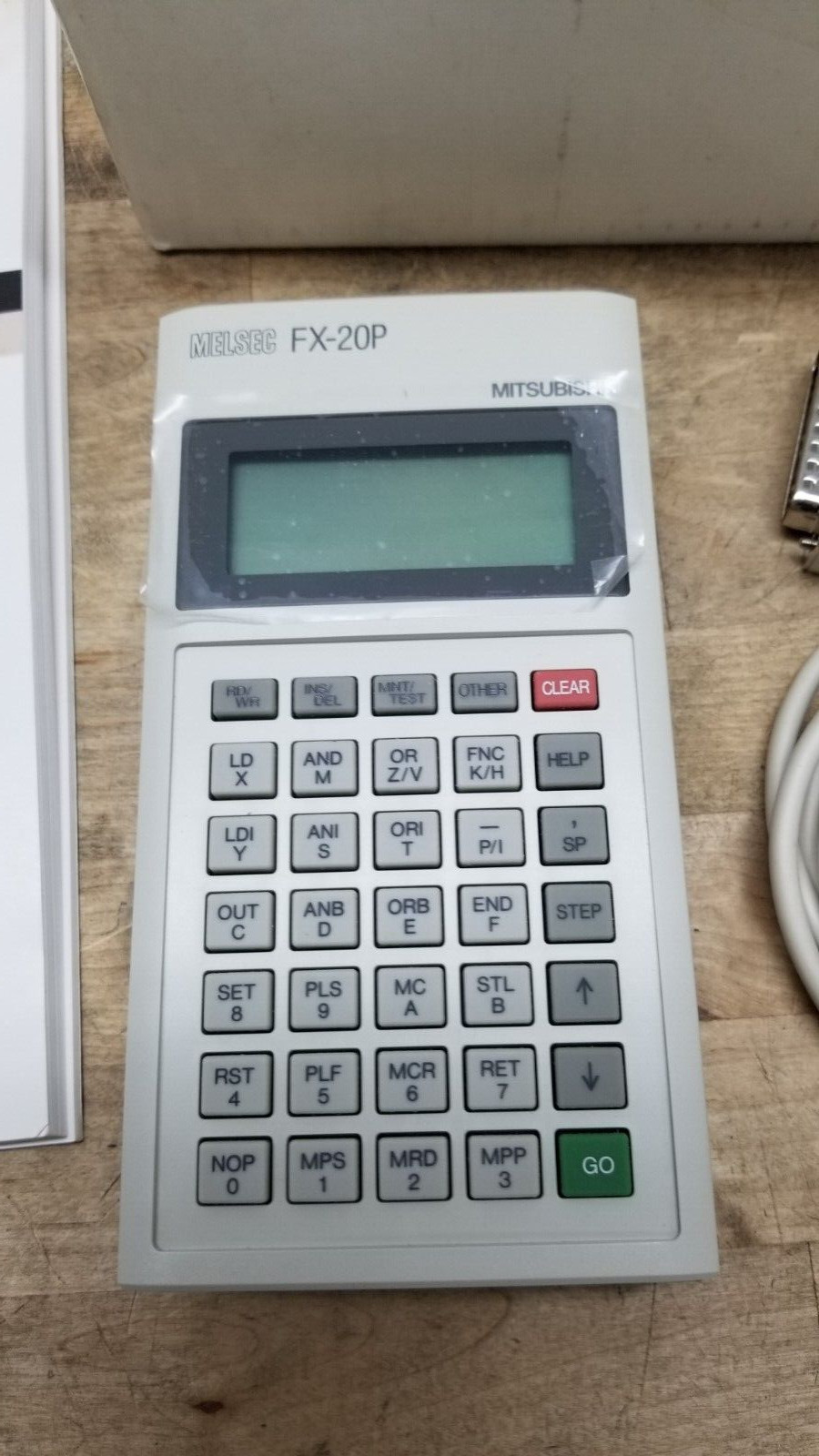 MITSUBISHI FX-20P-E V2.00 Programmable Panel Controller Melsec