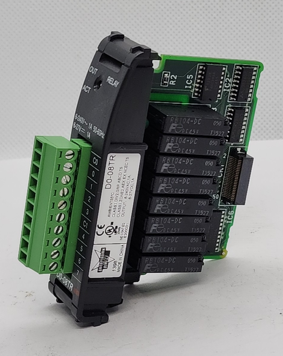 AUTOMATION DIRECT D0-08TR RELAY OUTPUT MODULE [2ES1-3]