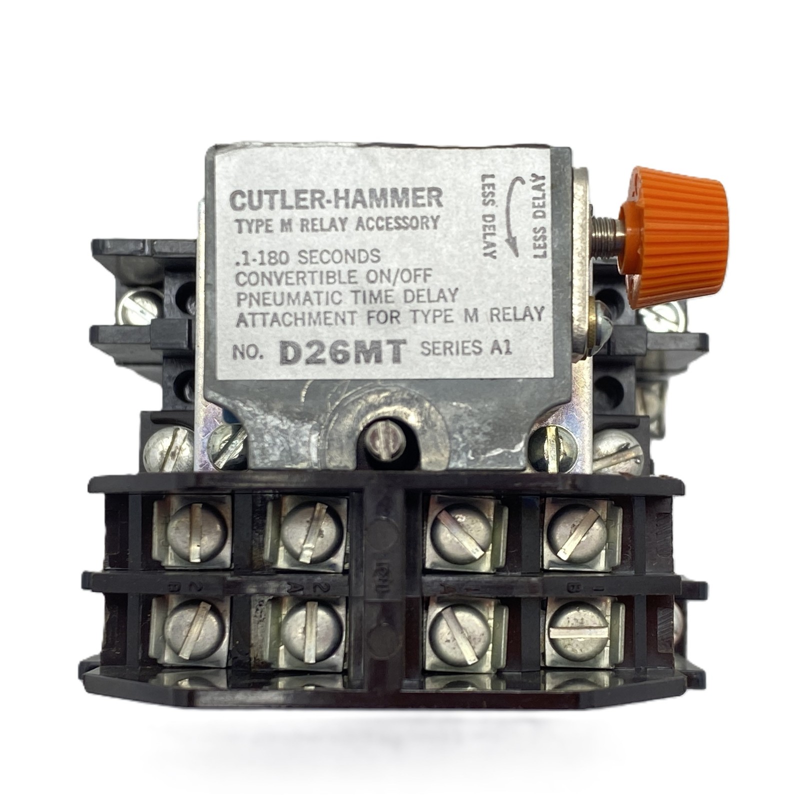 Cutler Hammer D23MR005A Machine Tool Relay with On-Delay Timer NEW