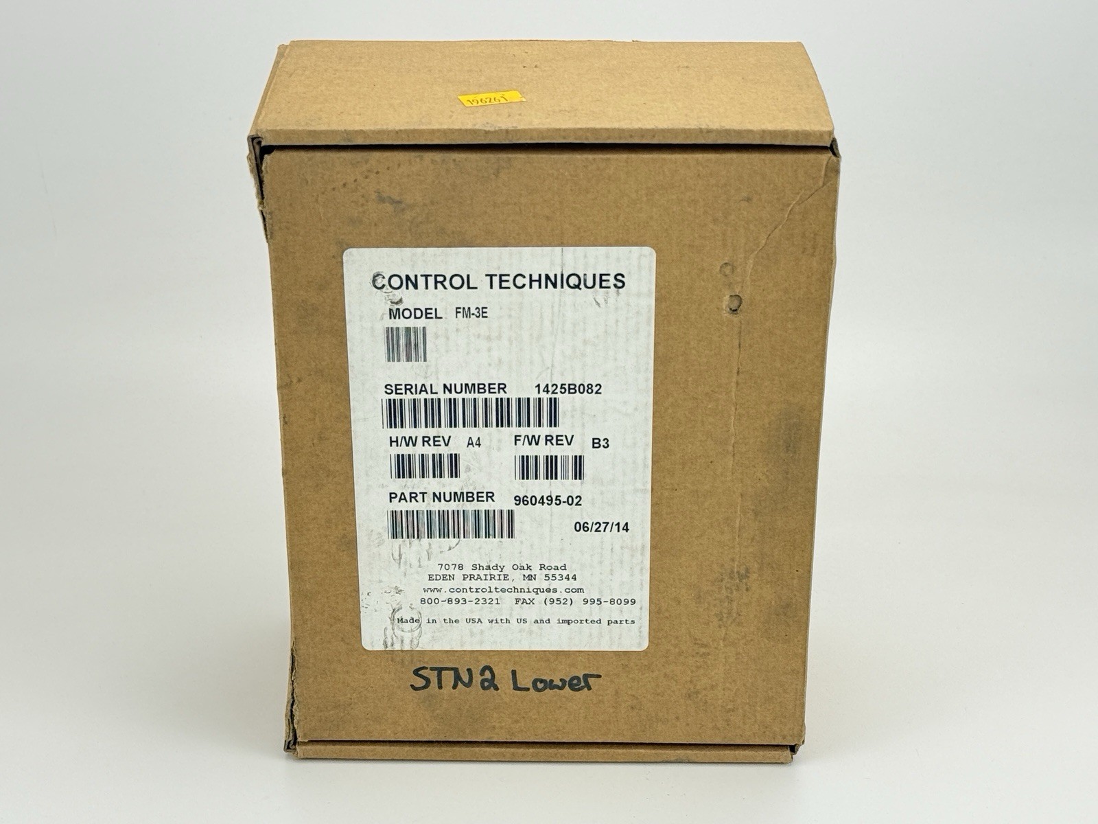 Emerson Control Techniques FM-3E Servo Control Module 960495-02