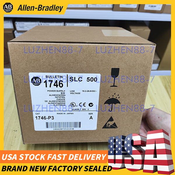 Factory Sealed AB 1746-P3 SER A SLC 500 Power Supply Module 1746P3 New