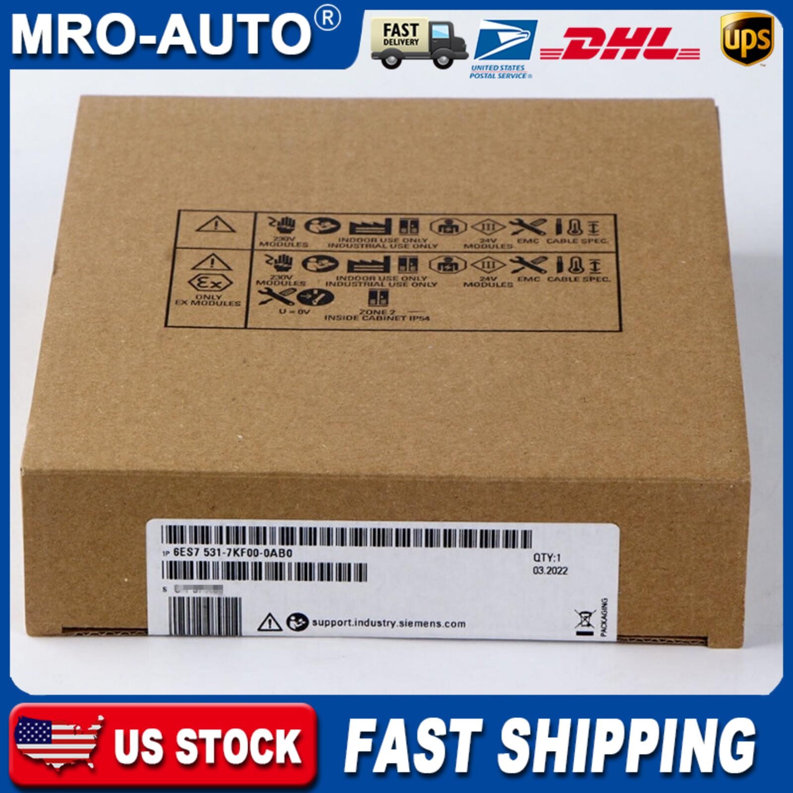 New Siemens 6ES7531-7KF00-0AB0 6ES7 531-7KF00-0AB0 S7-1500 analog input module
