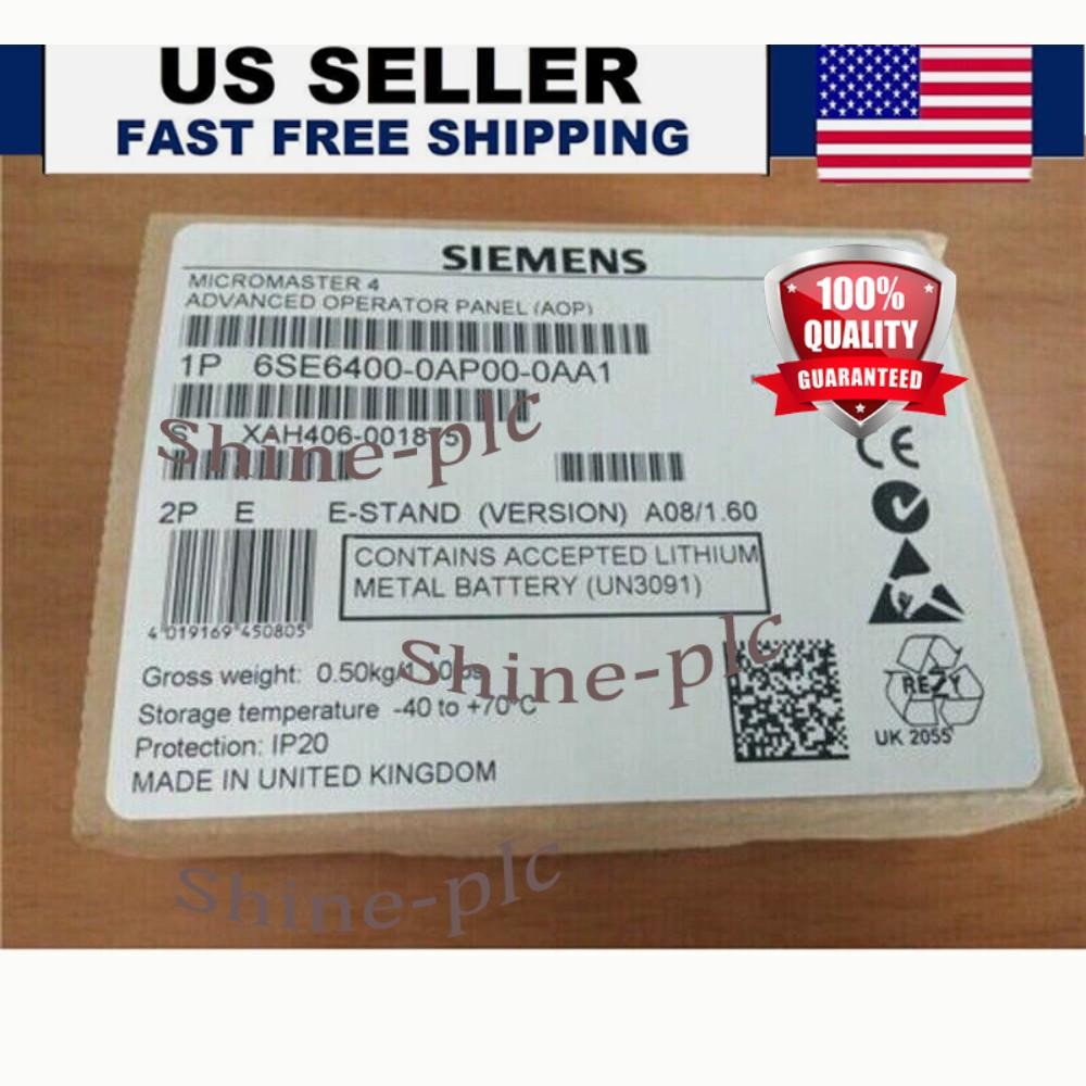 New Siemens 6SE6400-0AP00-0AA1 6SE64000AP000AA1 Advanced Operator Panel