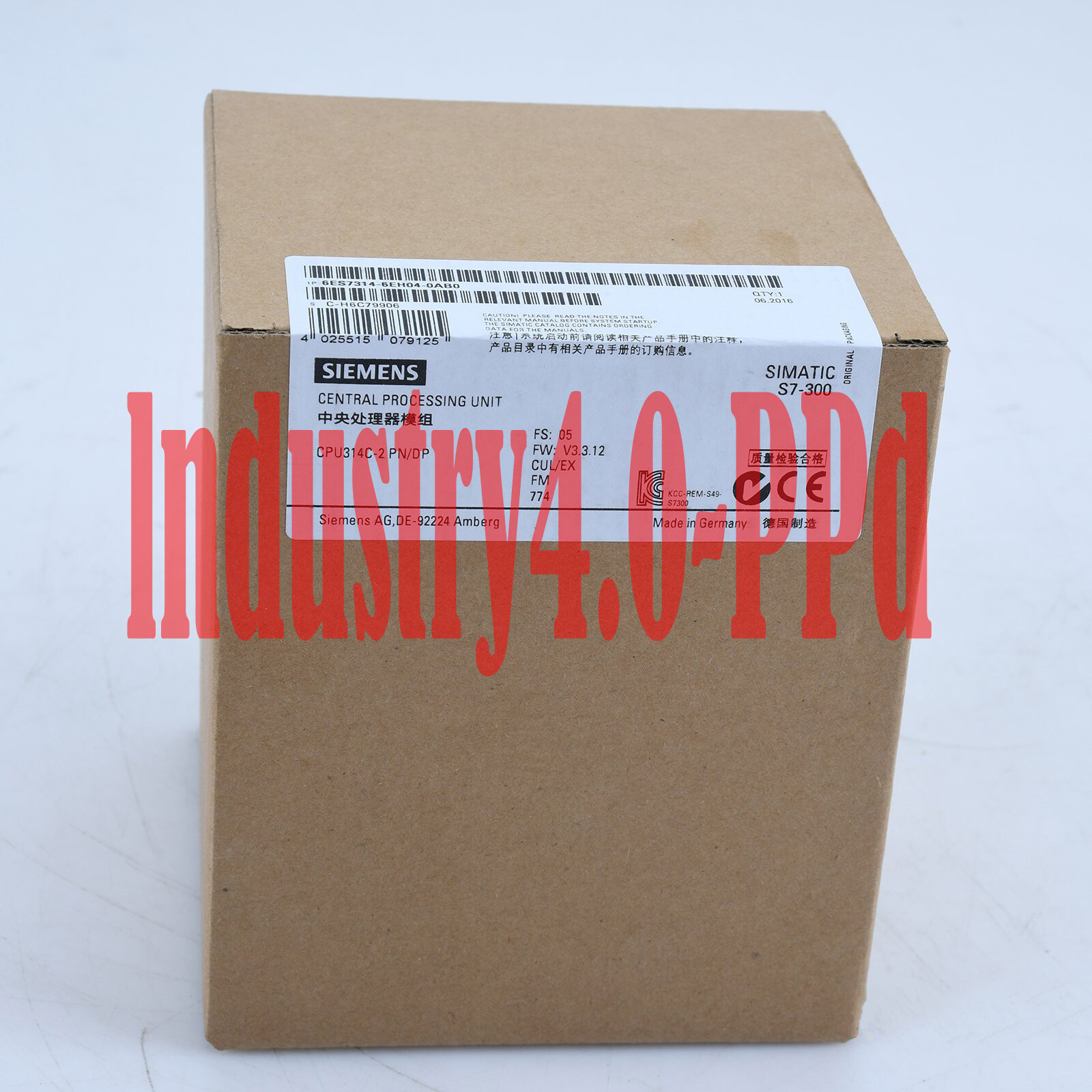 1PC New In Box Siemens 6ES7314-6EH04-0AB0 6ES73146EH040AB0 free shipping