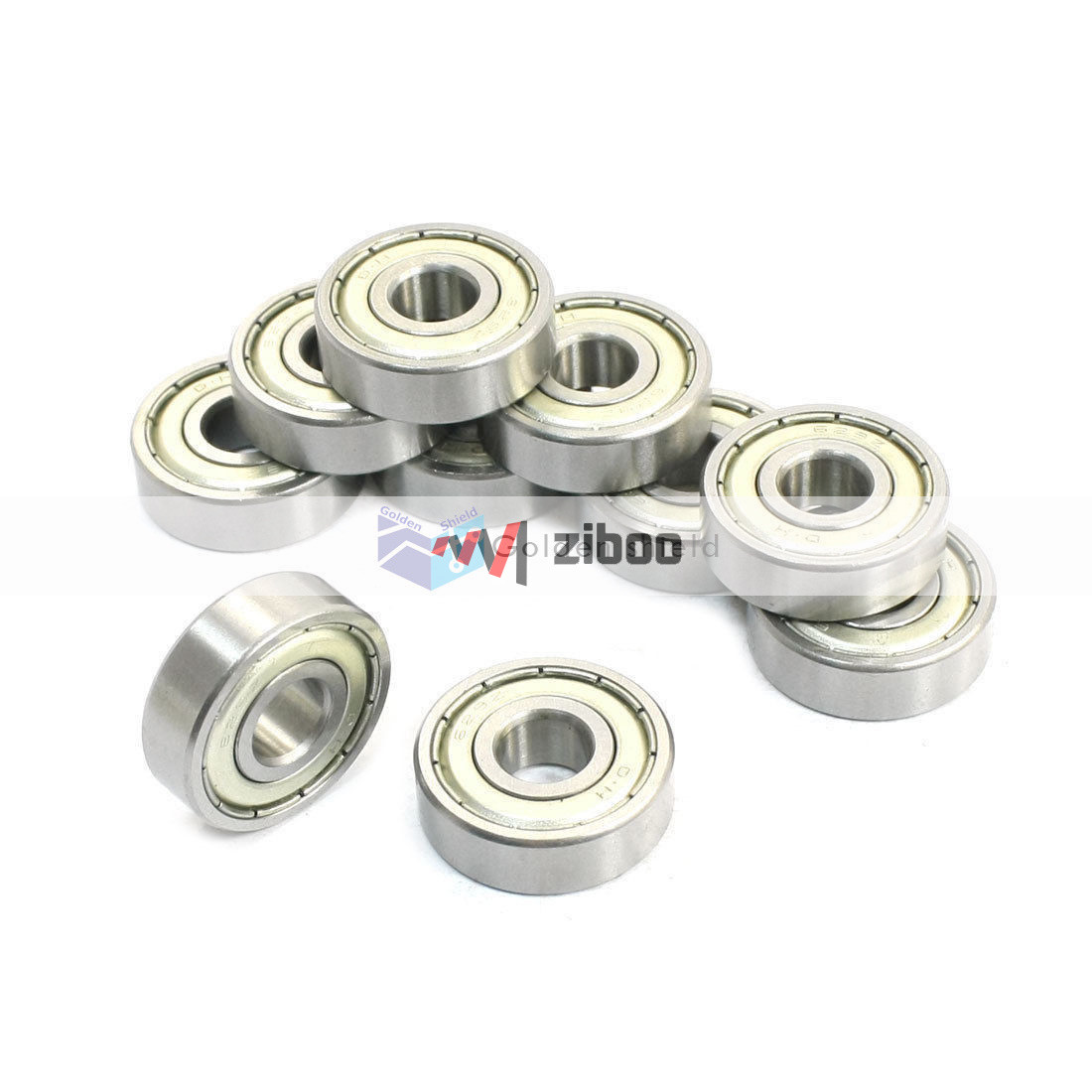 10 Pcs 629Z 9x26x8mmSingle Row Shielded Deep Groove Ball Bearings SilverTone✦Kd