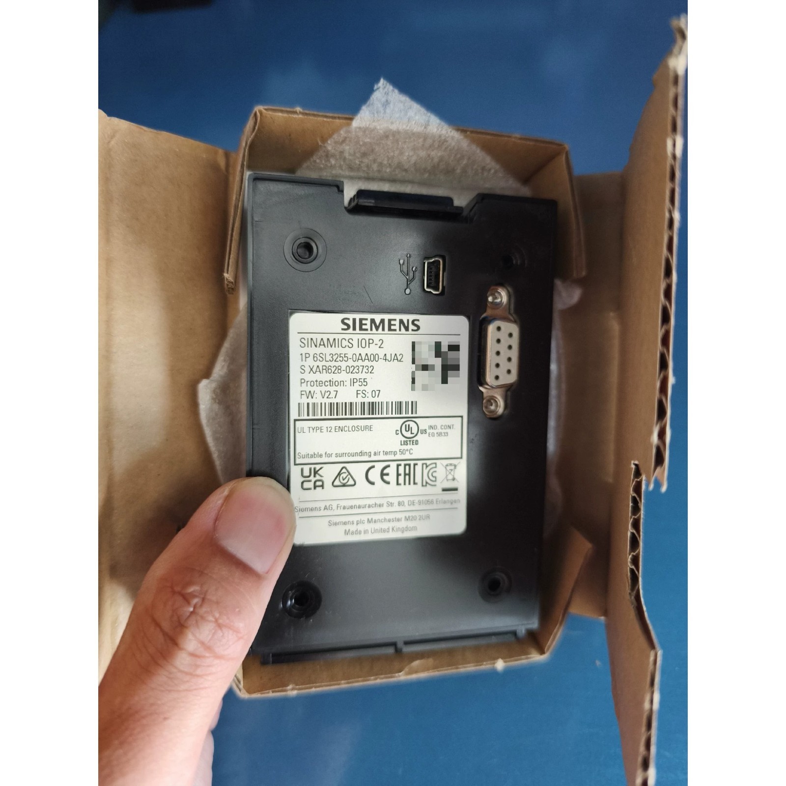New Siemens 6SL3 255-0AA00-4JA2 6SL3255-0AA00-4JA2 Operator Panel US FREE TAX