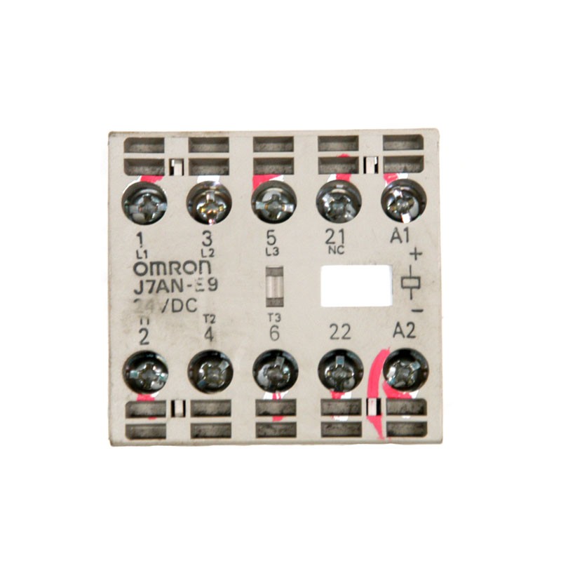 Omron J7AN-E9 Automation and Safety 24VDC Relay Contactor 3PST 15A 24V