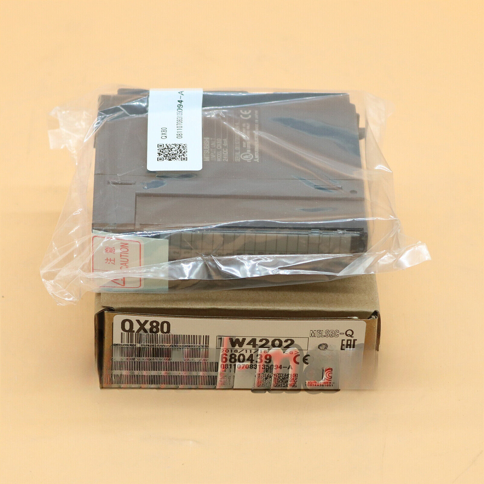 Brand New Mitsubishi MELSEC-Q PLC Digital Input Module QX80 Free shipping