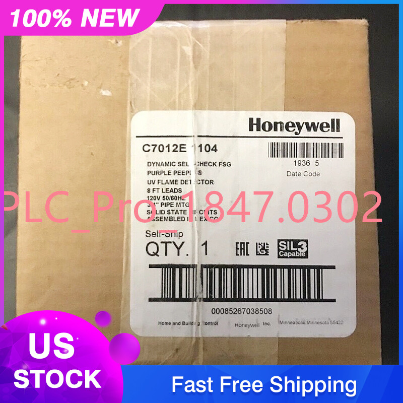 C7012E1104 1PCS New Honeywell C7012E1104 Flame Detector Tube Fast delivery