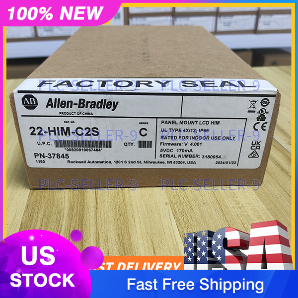 New Original Allen-Bradley 22-HIM-C2S Interface Module Sealed FREE SHIP 22HIMC2S