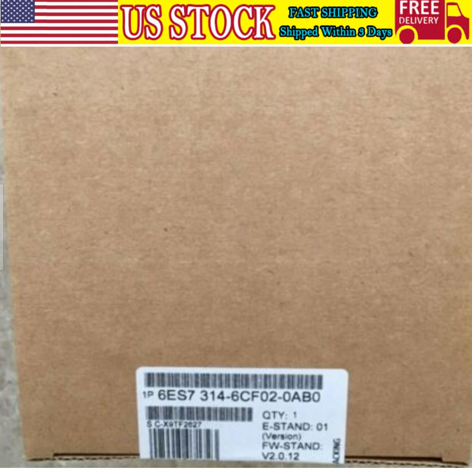 1PC Siemens 6ES7314-6CF02-0AB0 New 6ES7 314-6CF02-0AB0 Expedited Shipping