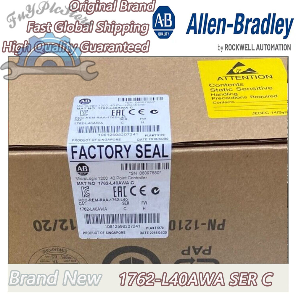 Allen Bradley 1762-L40AWA Brand New Ser C High Quality Guaranteed Fast Ship