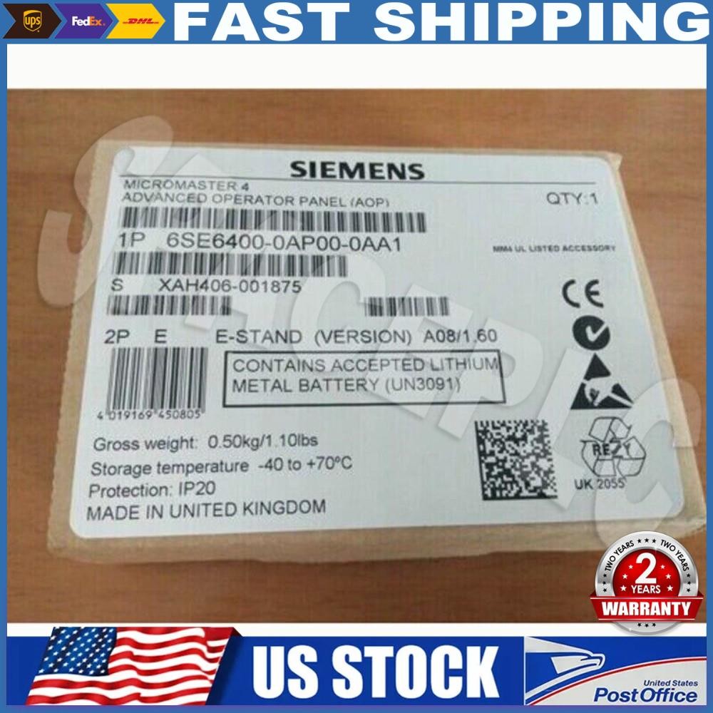 New Siemens 6SE6400-0AP00-0AA1 6SE64000AP000AA1 Advanced Operator Panel