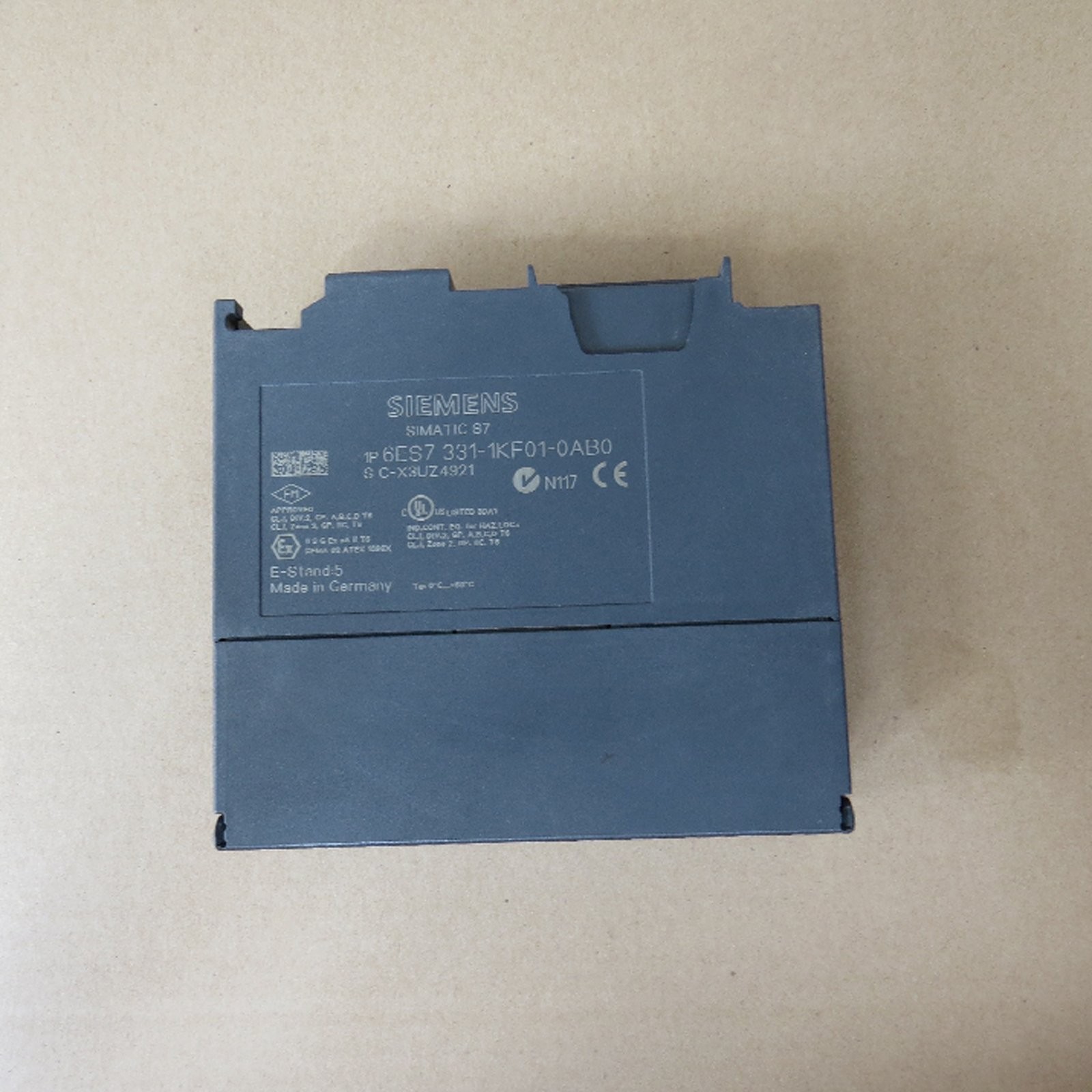 An Used SIEMENS 6ES7 331-1KF01-0AB0 6ES7331-1KF01-0AB0 Free shipping#LJ