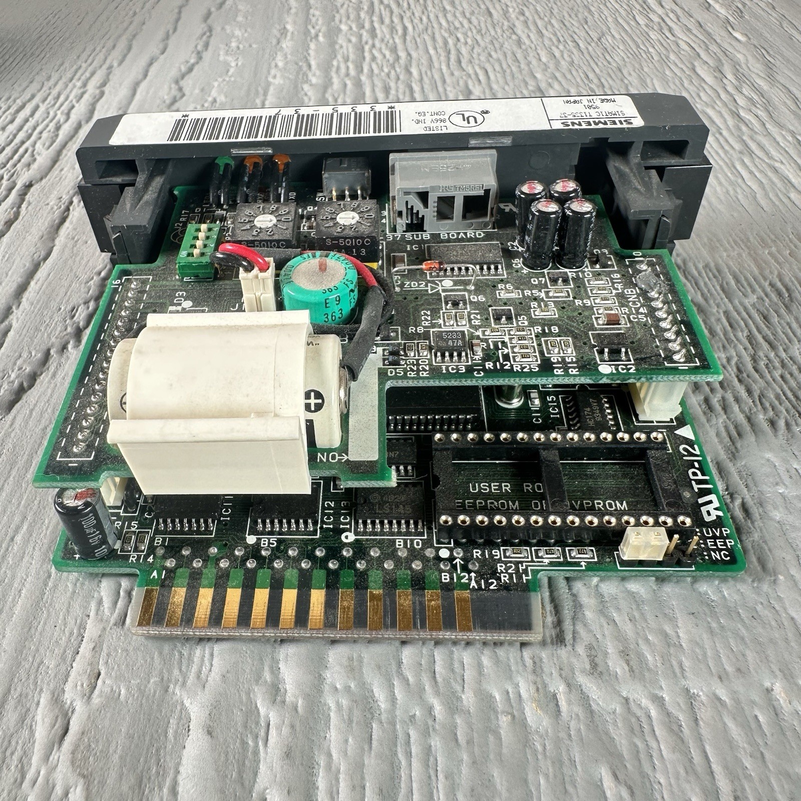 SIEMENS TI335-37 SIMATIC PLC CPU/Processor Module, RS-232C Read Desc