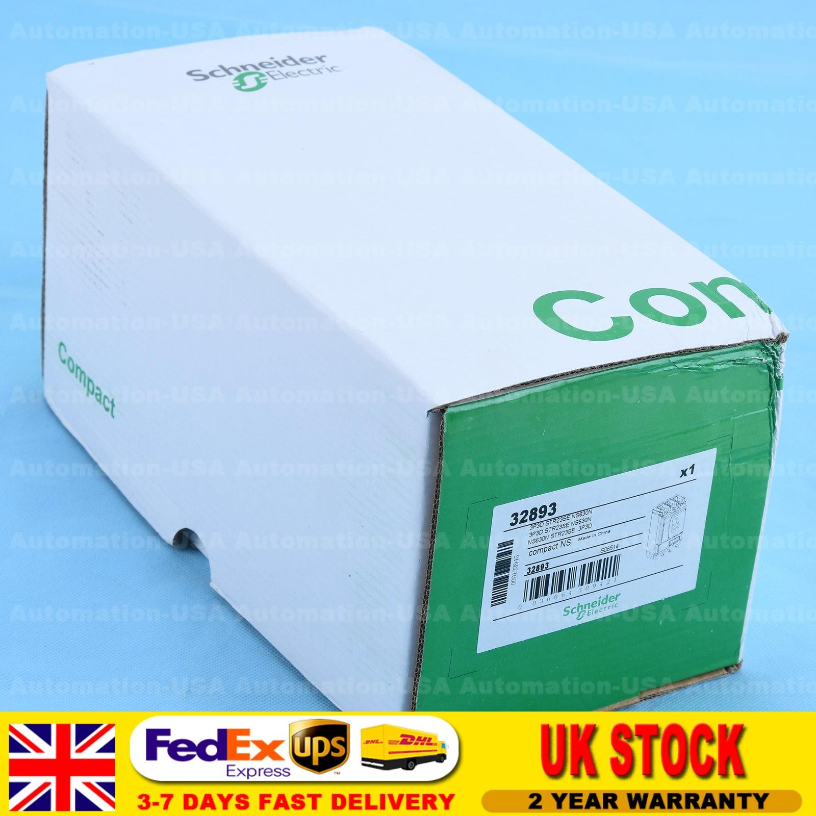 IPC New Schneider NS630N 3P 630A STR23SE Breaker Expedited Shipping