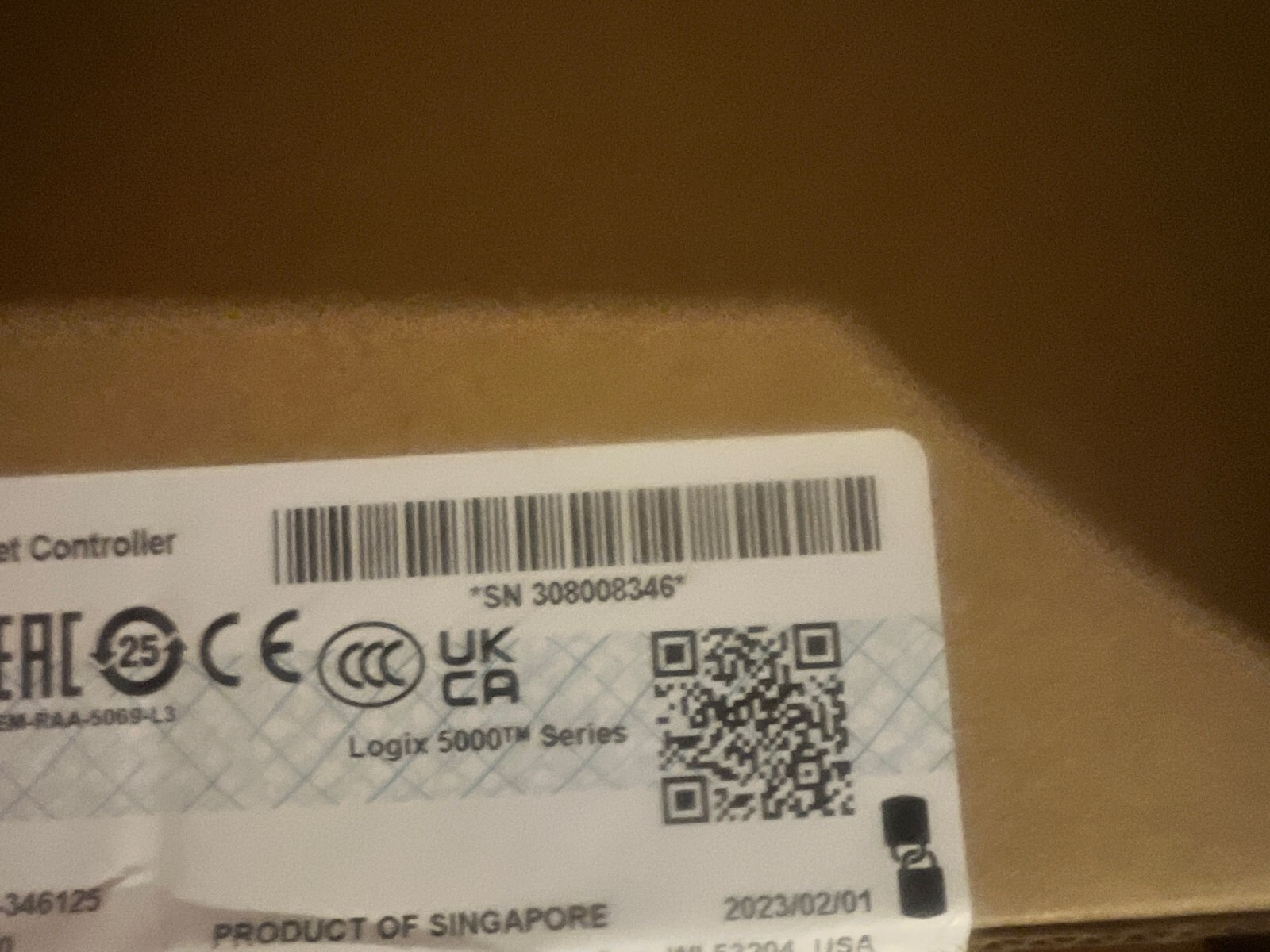 New 2023 Surplus Sealed Allen Bradley 5069-L320ER /A CompactLogix5000 USA SELLER