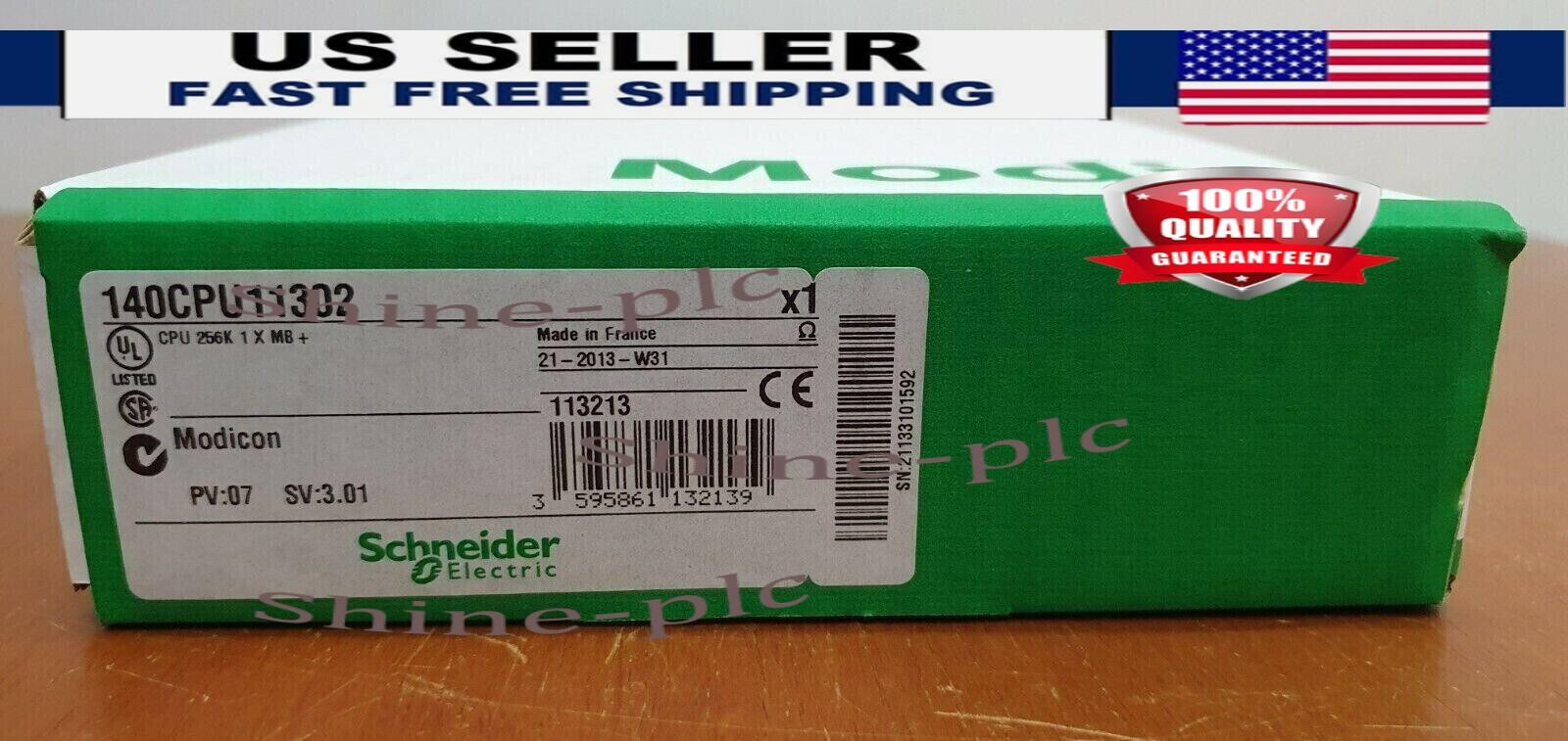 In Box 140CPU11302 140-CPU-11302 PLC Controller CPU Module US Free TAX