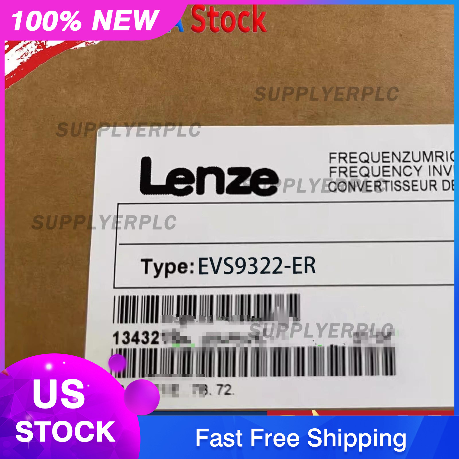EVS9322-ER 1PCS NEW LENZE SERVO DRIVE EVS9322-ER