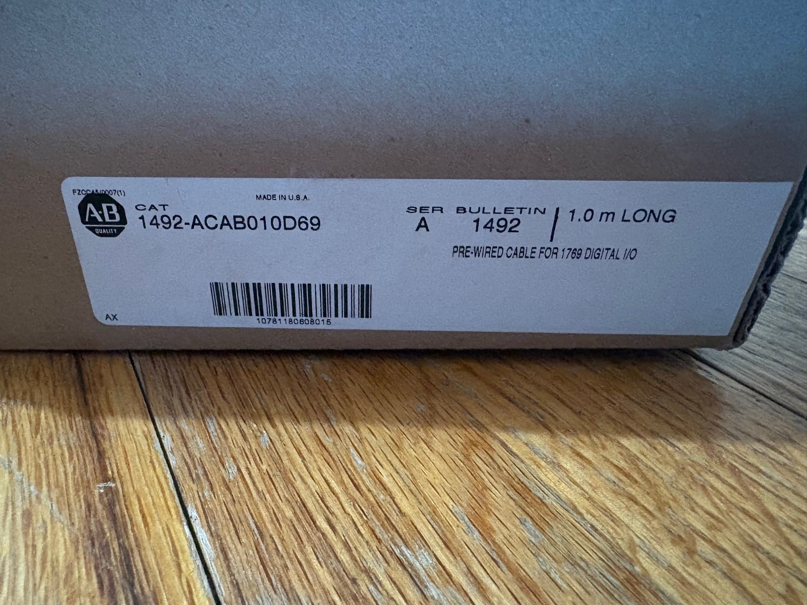 Allen Bradley 1492-ACAB010D69 Prewired I/O Cable New Sealed – FREE SHIP