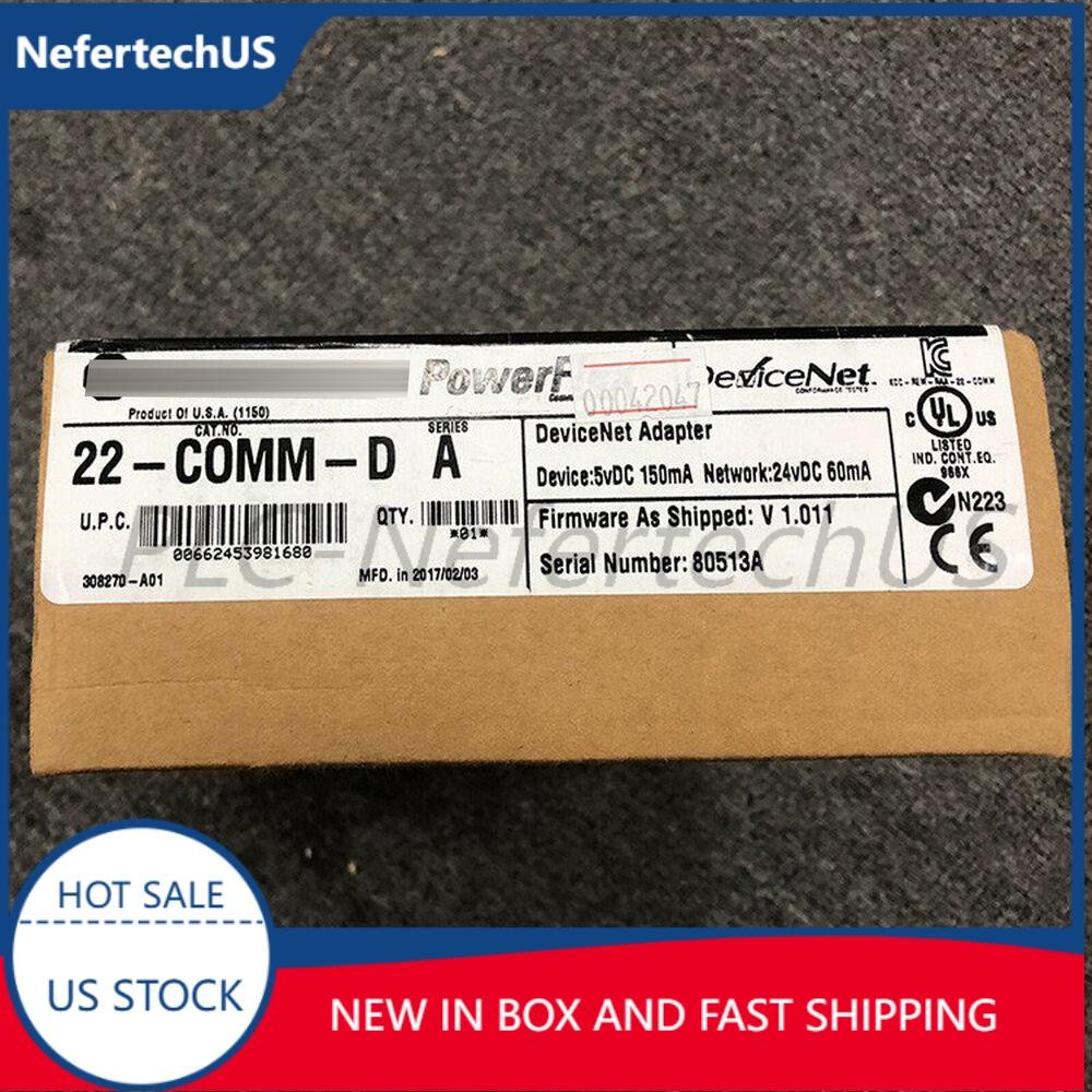 22-COMM-D DeviceNet to DSI Communication Adapter NEW AB 22-COMM-D US Free Tax