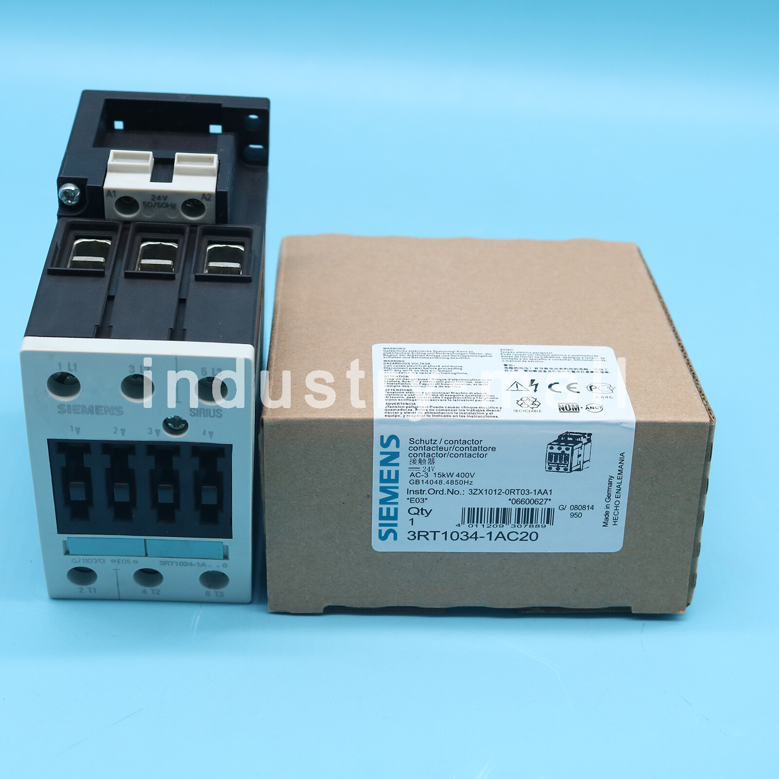 NEW 1PS For Siemens Contactor 3RT1034-1AC20 3RT10341AC20