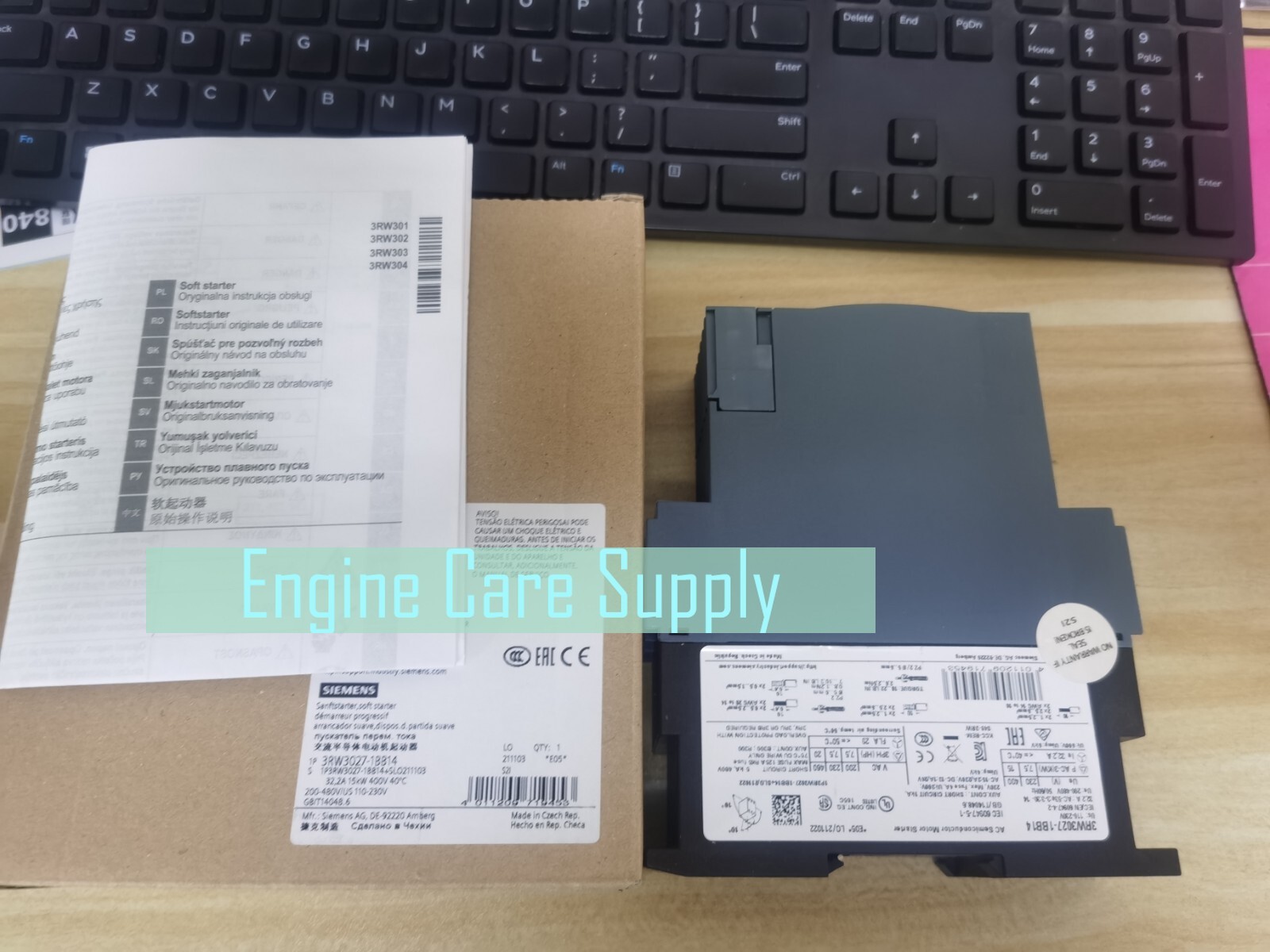 1PC New Siemens 3RW3027-1BB14 3RW30271BB14 Starter In Box Brand