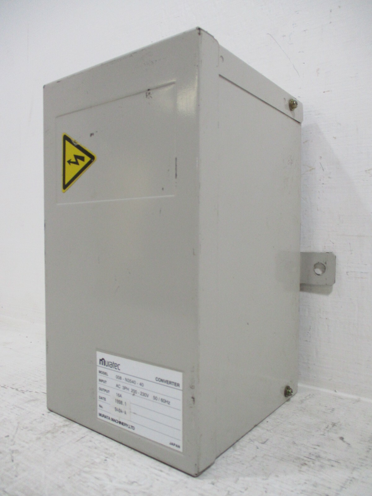 Murata 008-N3540-40 Muratec Converter 200-230V 16A 008-N3540-50