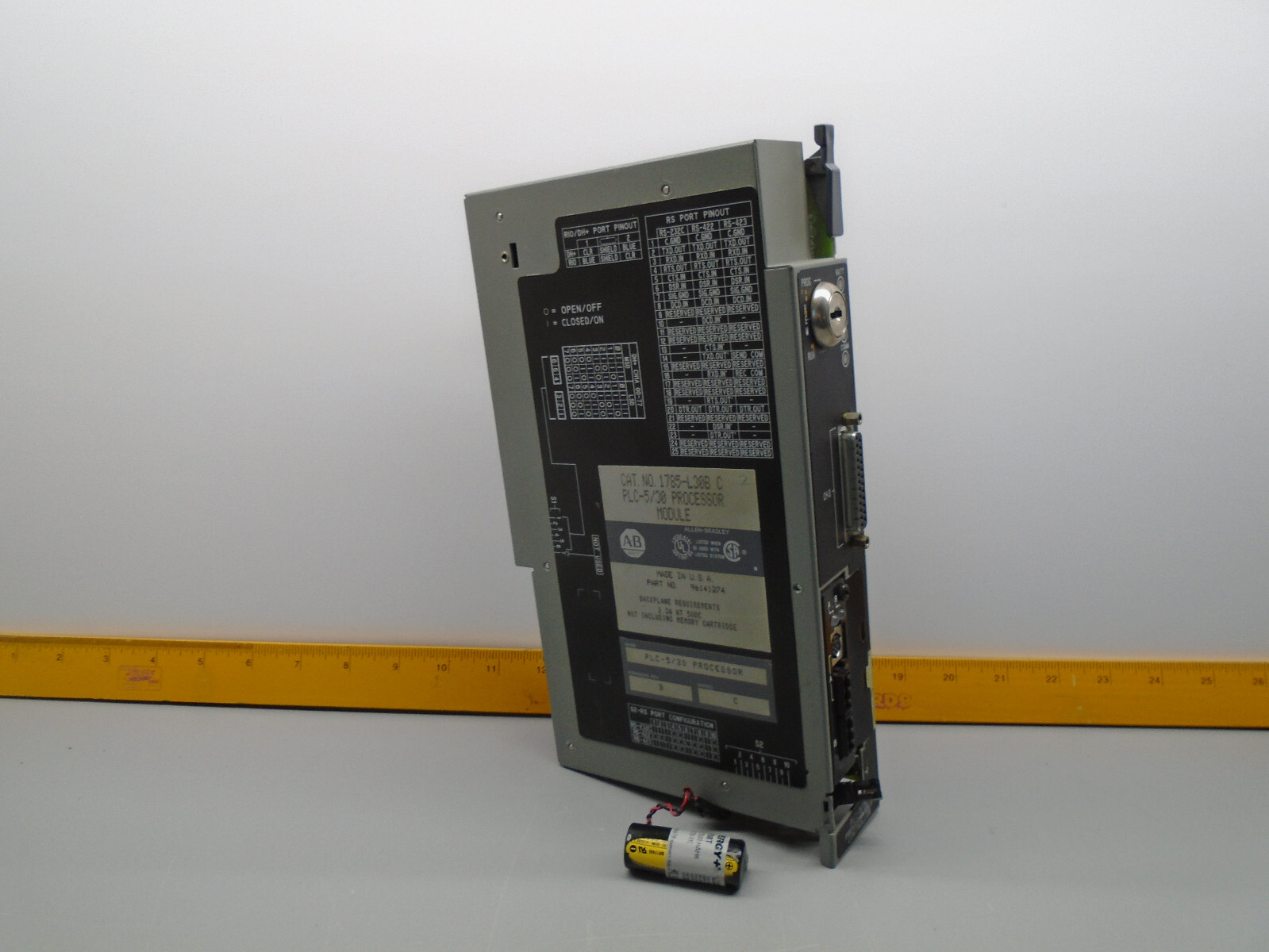 1785-L30B /C Allen Bradley PLC 5 Processor 1785L30B Read Description N180
