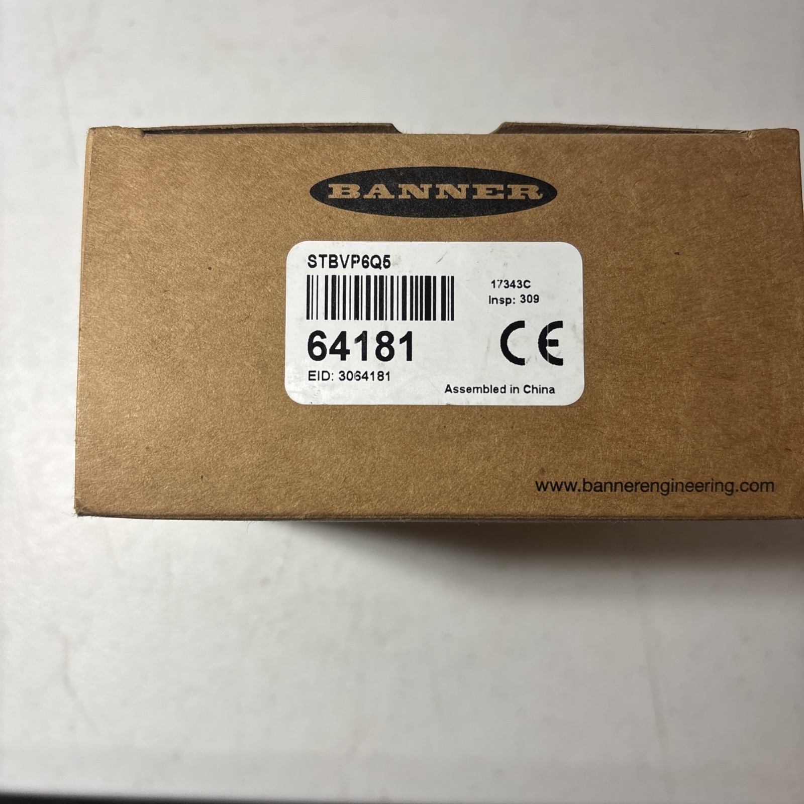 STBVP6Q5 Banner 64181 Touch Button Sensor NEW Original