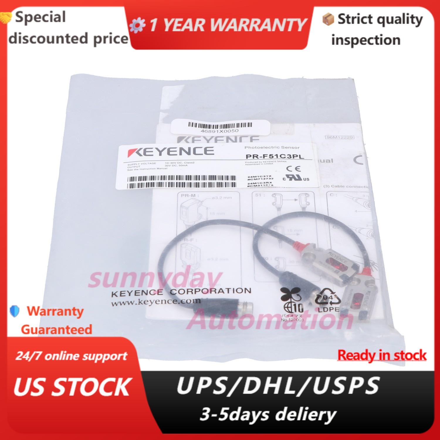 Keyence PR-F51C3PL New NFP Sealed