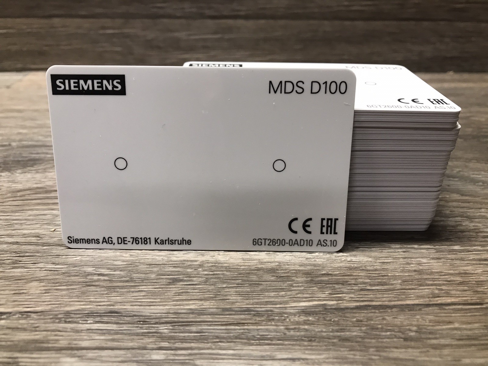 Siemens 6GT2600-0AD10 RFID Transponder Card MDS D100 – Lot of 49