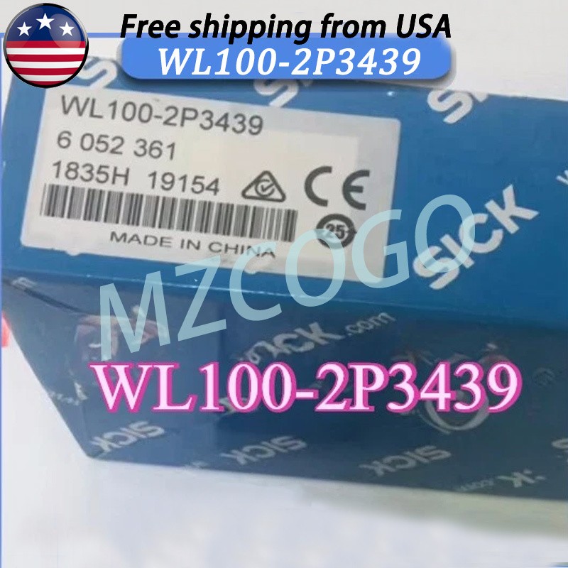 NEW IN BOX FOR SICK WL100-2P3439 WL1002P3439 3Pins Photoelectric Switch Sensor