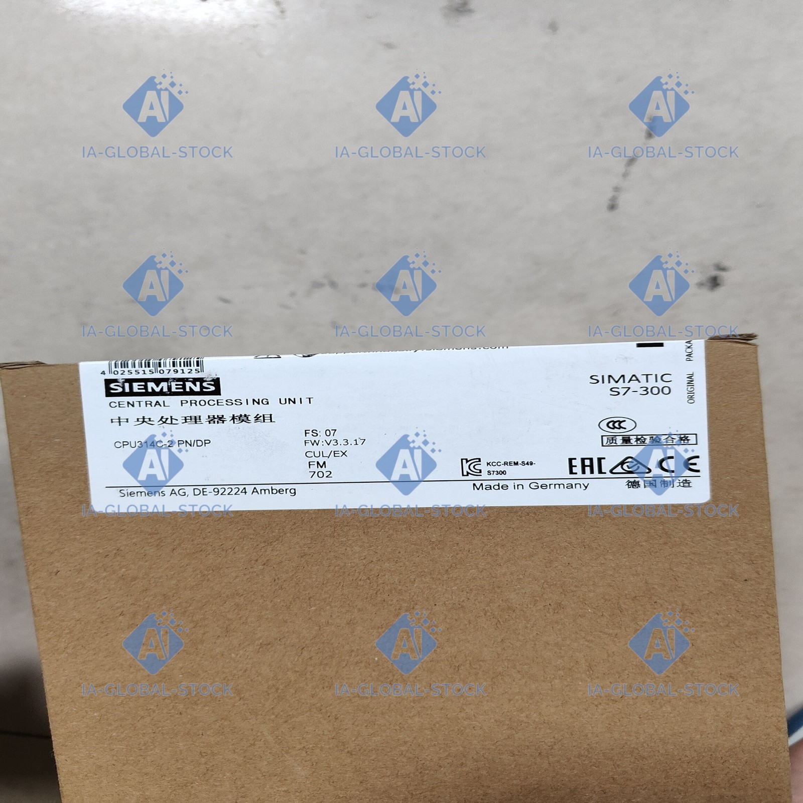 1pc Fast Shipping Brand New Siemens 6ES7314-6EH04-0AB0 Local US Stock
