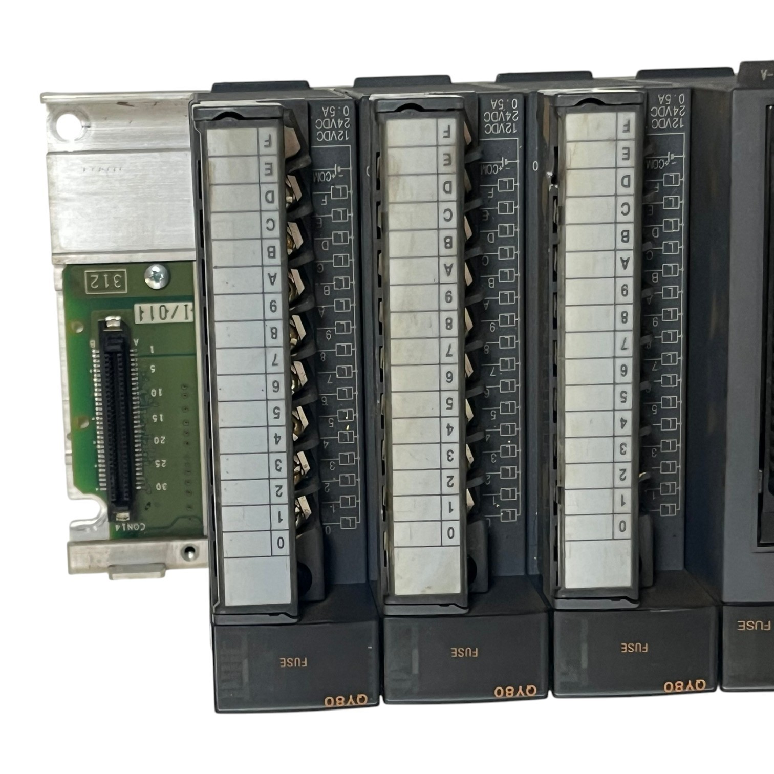 MITSUBISHI MELSEC-Q PLC Assembly Q312B Rack Q63P QX81 QX80 QY80 QD62E