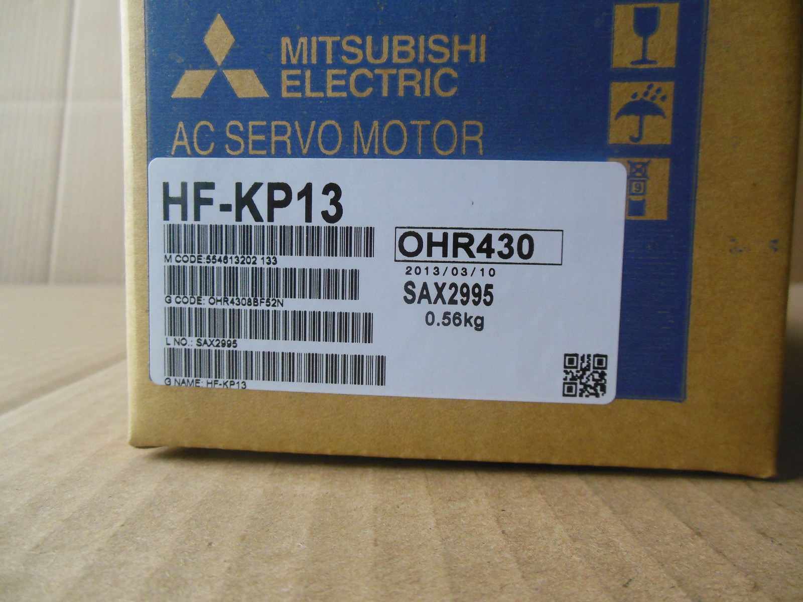 NEW Sealed HFKP13 Mitsubishi Servo Motor HF-KP13