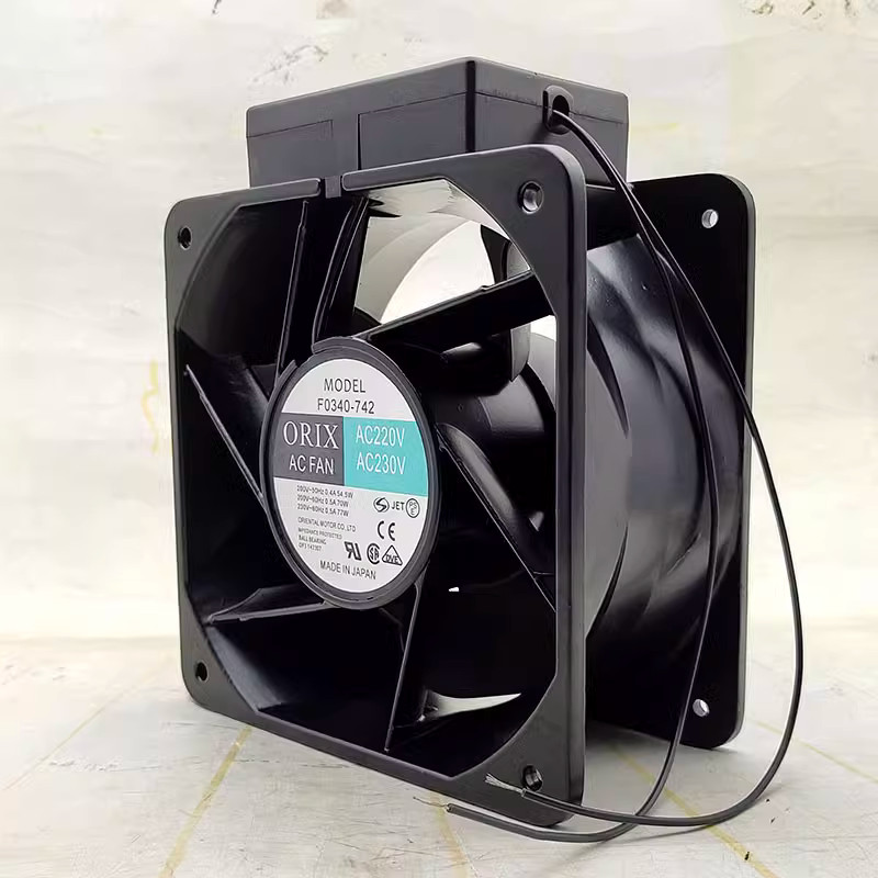 1 PCS ORIX Fan F0340-742 AC 230V 0.50A 18090 18CM 2 wire Cooling fan