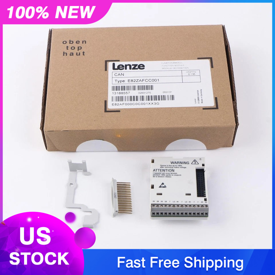 US FREE TAX 1PC NEW Lenze Frequency Converter Module E82ZAFCC001 E82ZAFCC001