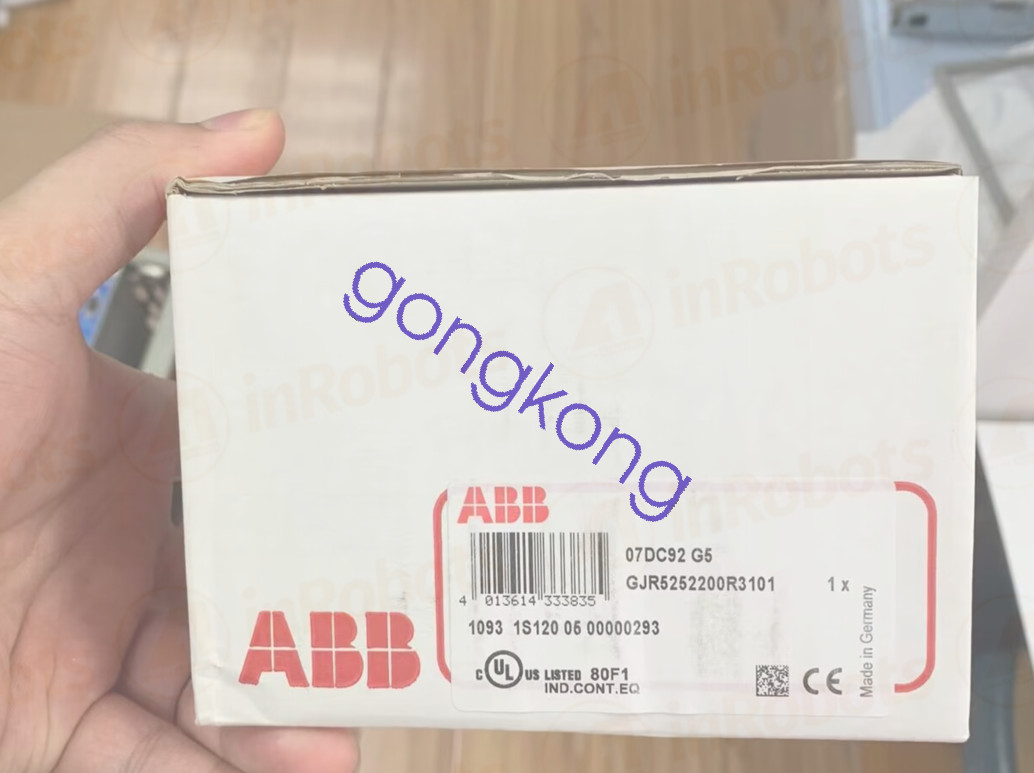 07DC92 GJR5252200R0101 ABB plc module Via FedEx or DHL 1PC