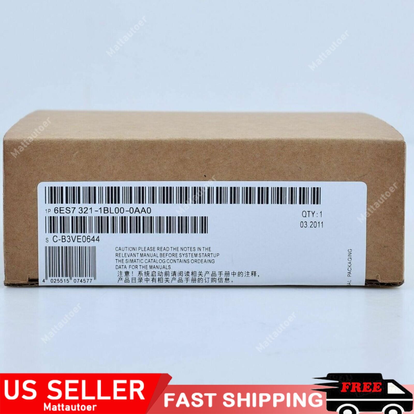 NEW IN BOX Siemens PLC Module 6ES7321-1BL00-0AA0 6ES7 321-1BL00-0AA0