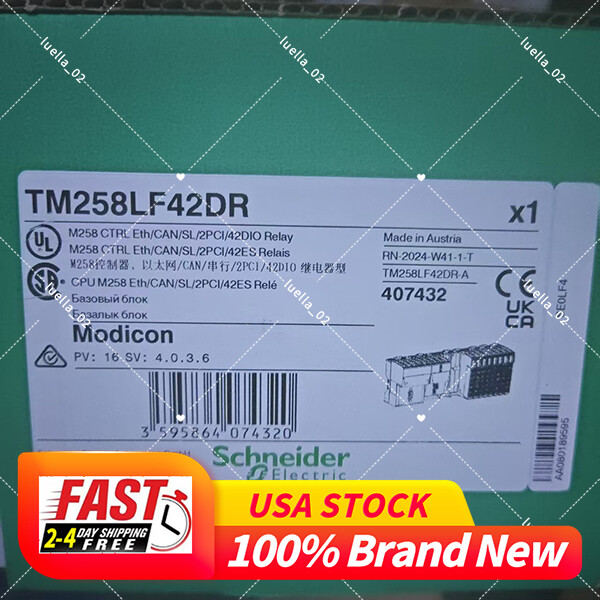 NEW TM258LF42DR PLC Module TM258LF42DR Free Shipping